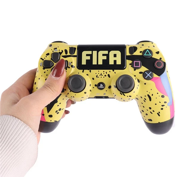 DualShock 4 V2 FIFA Ultimate Yellow ZCT2 Kablosuz PS4 Oyun Kolu - 2