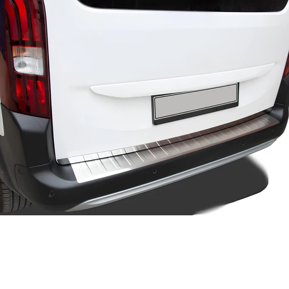Citroen Berlingo Krom Arka Tampon Eşiği 2019 Model ve Sonrası - Resim 3