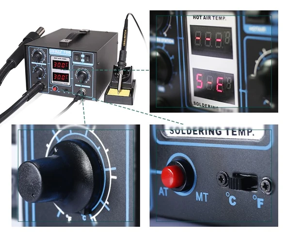 Yihua 706 Lehim Havya İstasyonu - Resim 2