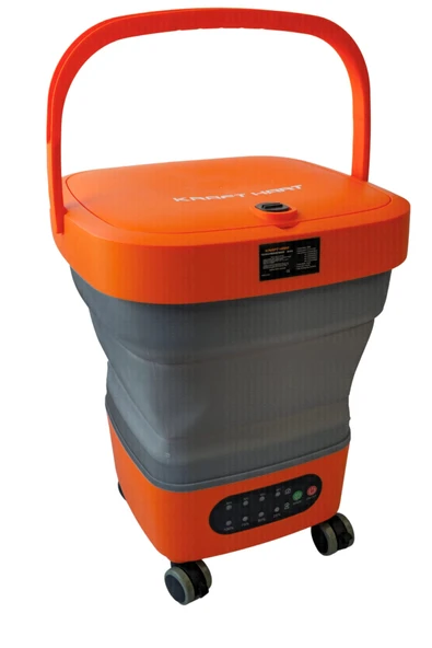 KRAFT HART 21V 4Ah Çift Akülü Katlanabilir Basınçlı Yıkama Makinesi 50 Bar Basınç Oto Araba Bahçe - Resim 4