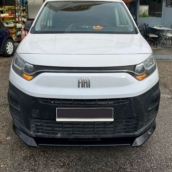 FA OTOMOTİV Opel Combo Panelvan Ön Lip Parlak Siyah 2019 Model ve Sonrası - 7