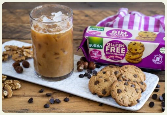 Gullon Glutensiz ve Şeker İlavesiz Damla Çikolata Parçacıklı Bisküvi 130 gr - 4