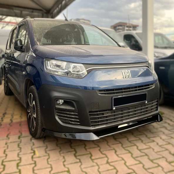 FA OTOMOTİV Opel Combo Panelvan Ön Lip Parlak Siyah 2019 Model ve Sonrası - 8