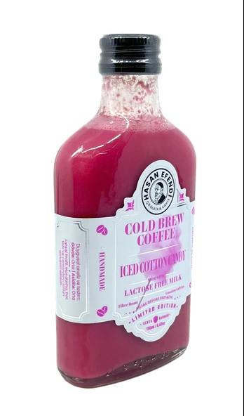 Hasan Efendi  Pamuk Şeker Aromalı Soğuk Demleme Kahve - Iced Cotton Candy Cold Brew Coffee - 2