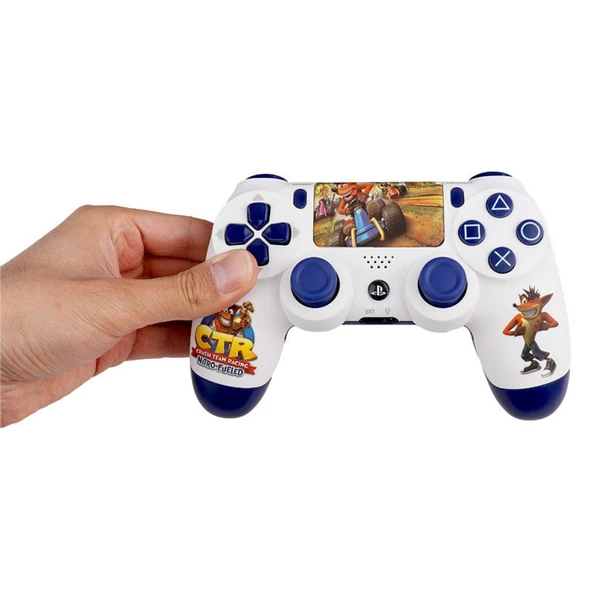 DualShock 4 V2 CTR Crash Team Racıng ZCT2 Kablosuz PS4 Oyun Kolu - 2