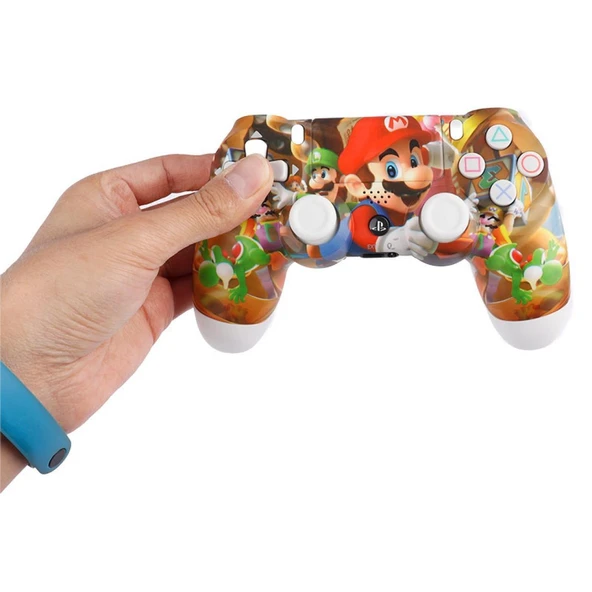 DualShock 4 V2 Süper Mario2 Edition ZCT2 Kablosuz PS4 Oyun Kolu - 2