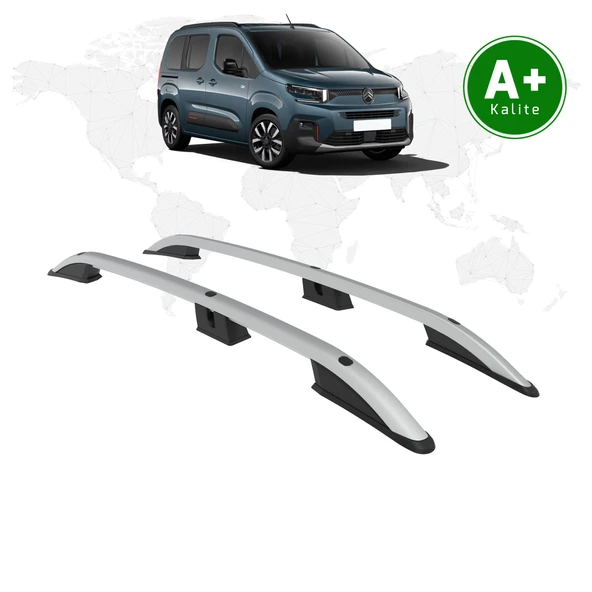 FA OTOMOTİV Citoren Berlingo Tavan Çıtası Kısa Şasi 2024 Model Ve Sonrası Gri ürün görseli 1