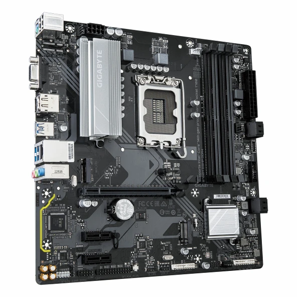 Gigabyte B760M D3HP DDR4 (5333MHz)OC M.2 VGA/HDMI/DP PCIe 4.0 1700P mATX Anakart - Resim 3