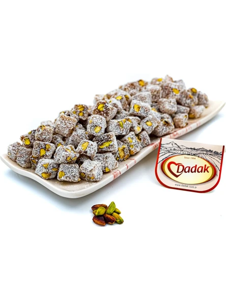 Dadak Lokum ve Kuruyemiş  Antep Fıstıklı Mini Lokum 2 kg - 1