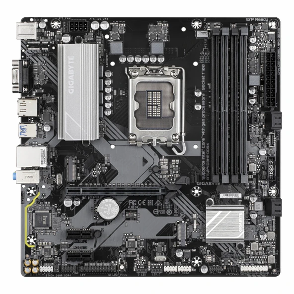 Gigabyte B760M D3HP DDR4 (5333MHz)OC M.2 VGA/HDMI/DP PCIe 4.0 1700P mATX Anakart - Resim 2