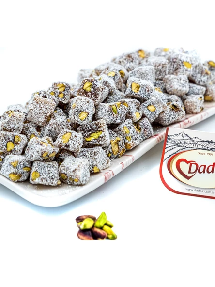 Dadak Lokum ve Kuruyemiş  Antep Fıstıklı Mini Lokum 2 kg - 2