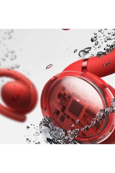 Anker Soundcore Sport X10 TWS Bluetooth 5.2 Kablosuz Kancalı Spor Kulaklık - IPX7 Suya Dayanıklı - Kırmızı - 5