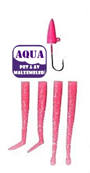 Savage gear Lrf Micro Sandeel Kit 12 Adet (1+1.5+5)  Sahte Balık Pink Pembe - 2