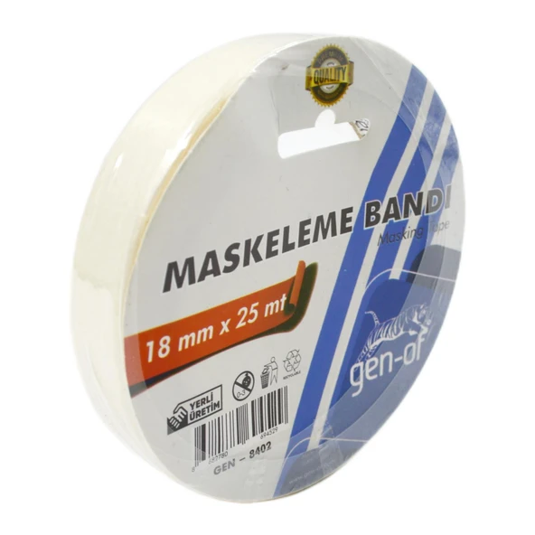 Gen-Of Maskeleme Bandı 18x25 m (GEN-8402) - Resim 2
