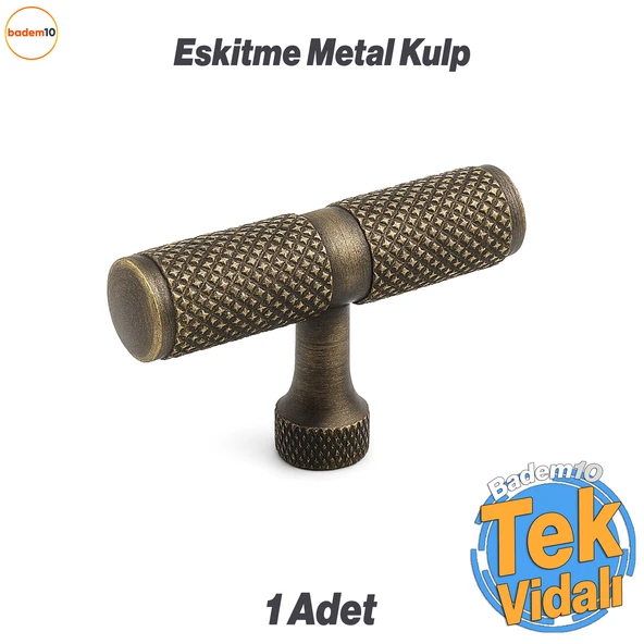 Martin Antik Sarı Eskitme Metal Kulp Düğme Mobilya Çekmece Mutfak Dolabı Dolap Modern Kapak Kulpları ürün görseli