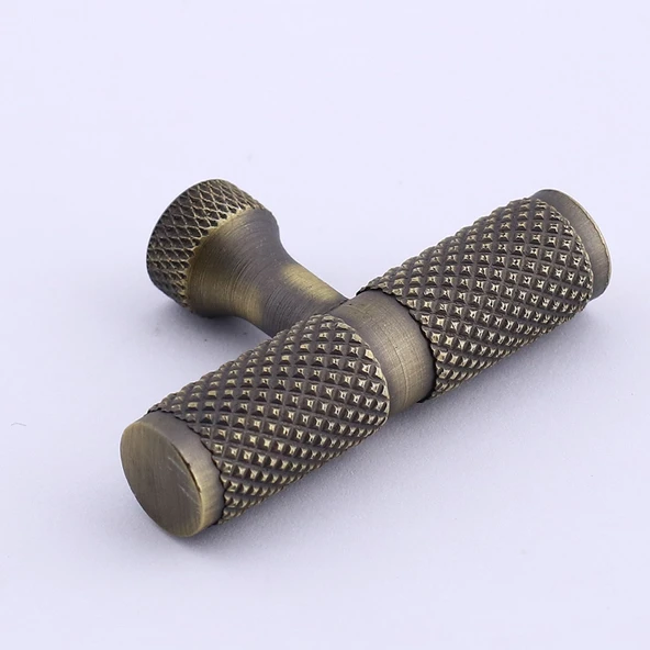 Martin Antik Sarı Eskitme Metal Kulp Düğme Mobilya Çekmece Mutfak Dolabı Dolap Modern Kapak Kulpları - Resim 6