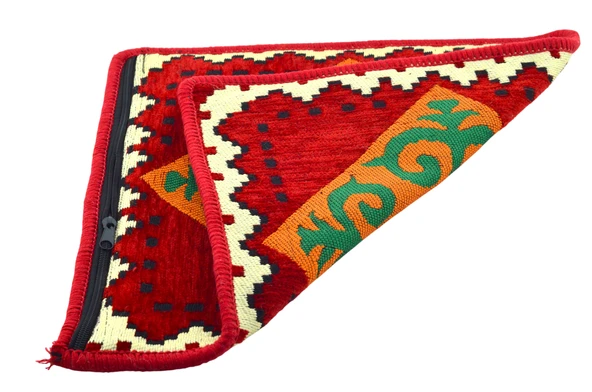 Dekoratif Otantik Çift Taraflı Fermuarlı Kilim Şark Köşesi Minder Kılıfı (40cmx41cm) Mod10 - 2