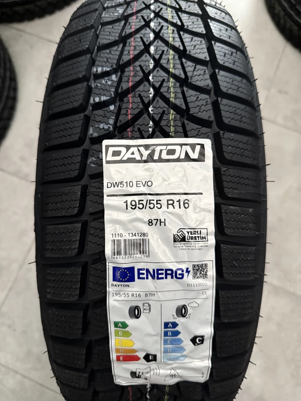 DAYTON / 195/55R16 (DW510 EVO) 2025 KIŞ LASTİĞİ ürün görseli