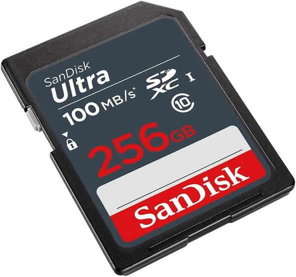 Sandisk Ultra 256GB 100MB/S Sdxc Hafıza Kartı SDSDUNR-256G-GN3IN - Resim 2