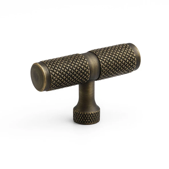 Martin Antik Sarı Eskitme Metal Kulp Düğme Mobilya Çekmece Mutfak Dolabı Dolap Modern Kapak Kulpları - Resim 4