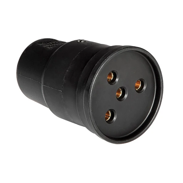 Kauçuk Trifaze Dişi Fiş - Resim 2