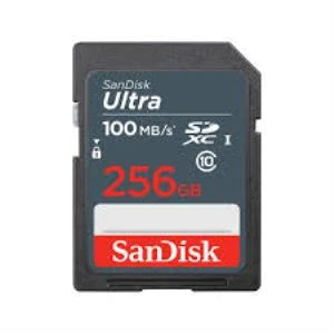 Sandisk Ultra 256GB 100MB/S Sdxc Hafıza Kartı SDSDUNR-256G-GN3IN ürün görseli