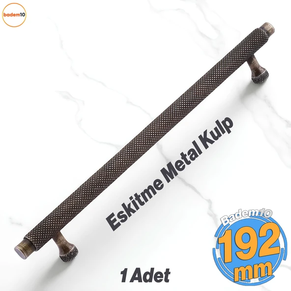 Martin Eskitme Antik Sarı Metal Kulp 192 mm Mobilya Çekmece Mutfak Dolabı Dolap Modern Kapak Kulplar ürün görseli