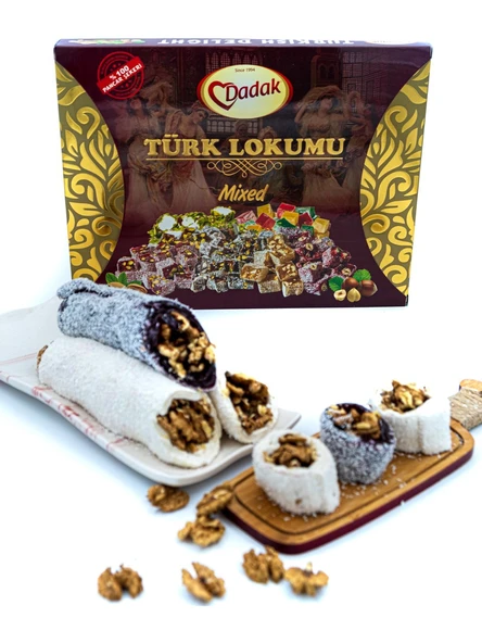Dadak Lokum ve Kuruyemiş  Cevizli Sarma Lokum 2 kg - 3
