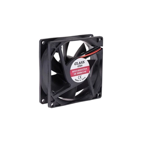 Class CF 241 80x80x25mm 12V Kasa Fanı ürün görseli 1