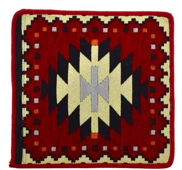 Dekoratif Otantik Çift Taraflı Fermuarlı Kilim Şark Köşesi Minder Kılıfı (40cmx41cm) Mod12