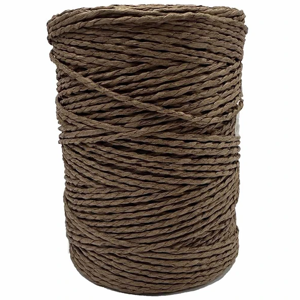 Hazır Sarım Kağıt İp ( 200 Gram ) 44 Kahve