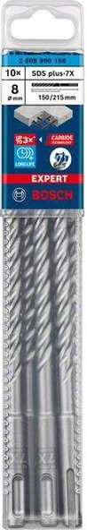 EXPERT SDS plus-7X K-Delici Ucu 8*215, 10 parça