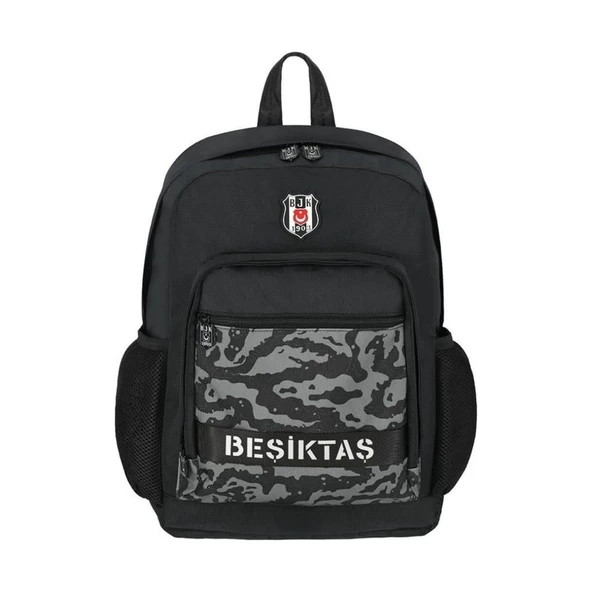 ME 25317 BEŞİKTAŞ KAMUFLAJ DESENLİ KOLON DETAYLI SIRT ÇANTASI ürün görseli