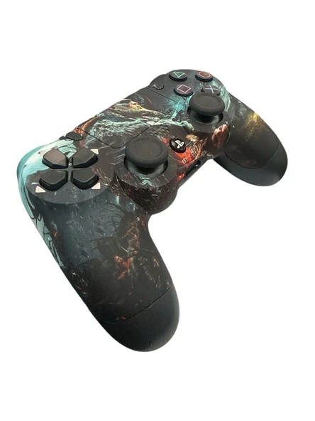 DualShock 4 V2 Assanssin Creed Valhalla Eivor Edition ZCT2 Kablosuz PS4 Oyun Kolu - 3