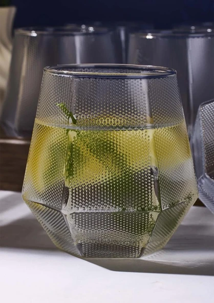 Harvey Cam Bardak Seti - Meşrubat Bardağı Takımı 320ml - 3