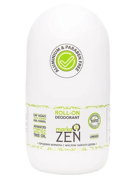 Markazen Çay Ağacı Pudrasız Leke Yapmayan Roll-On Deodorant 50 ml