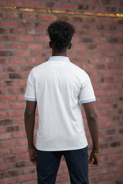 Advante Regular Fit Likralı Çizgili Polo Yaka T-shirt - 3