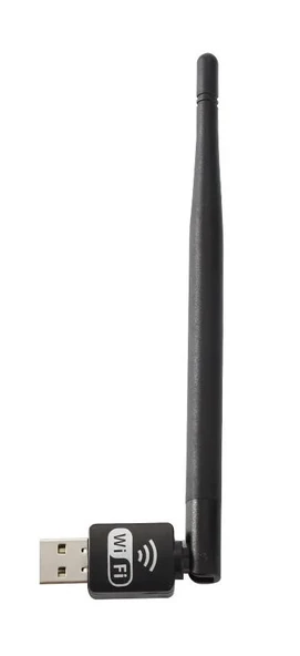 Pix-Link Lv-Uw10 Wifi Adaptör 150Mbps Uydu Cihazı Uyumlu 7601Ic Siyah - Resim 4