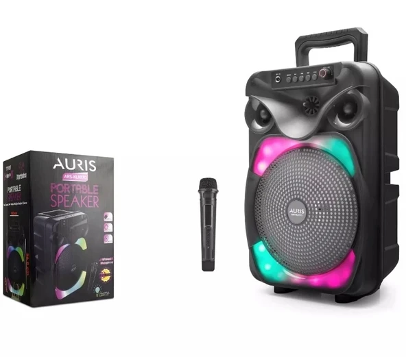 Bluetooth Hoparlör Usb-Sd 8 İnç 234x183x360 Mm Auris ARS-KLN170 ürün görseli