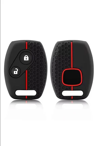 Honda Civic Fd6 Crv Accord Uyumlu 2 Tuşlu Silikon Anahtar Koruma Kılıfı 3.Resime Bakınız