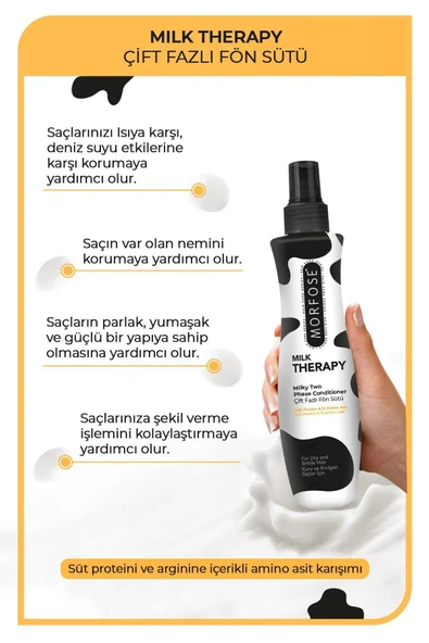 MORFOSE MİLK THERAPY FÖN SÜTÜ 220 ML - 2