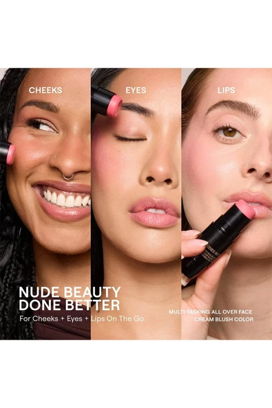 Nudestix Nudies Blush Mat Allık Stick Bubba 7GR - 6
