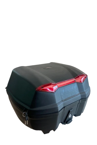 Tien 44 Litre Motosiklet Çantası - Otomatik Kilit - Siyah - 2