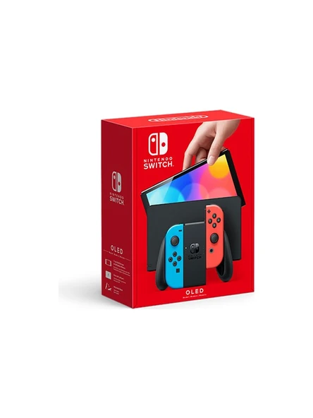 Nintendo Switch OLED Oyun Konsol Kırmızı - Mavi ürün görseli