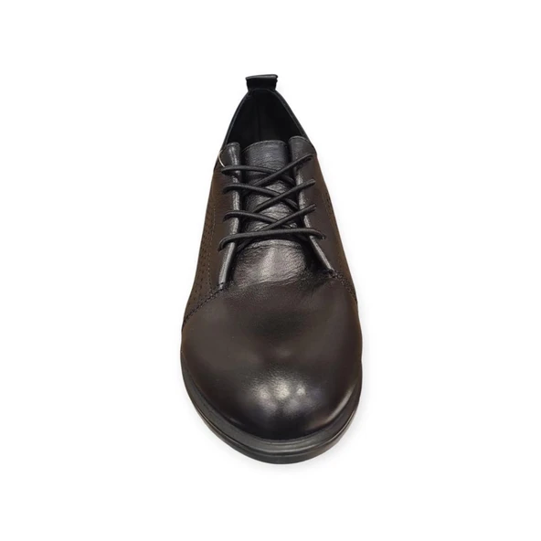 MAMMAMİA D25YA-7355 TOPUKLU KADIN DERİ AYAKKABI - Resim 3