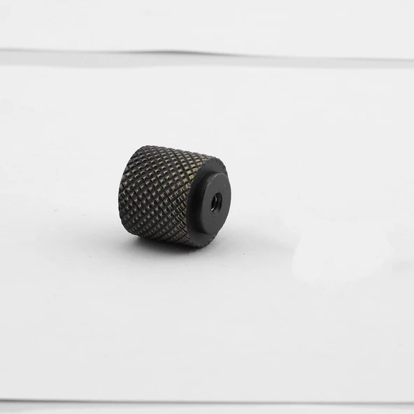 Tek Vidalı Çizgili Düğme Metal Kulp Antik Sarı Çekmece Mobilya Mutfak Dolabı Dolap Kulbu Kulpları - Resim 5