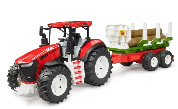 Bruder Roadmax Kütük Taşıyan Römorklu Traktör Br03453 ürün görseli