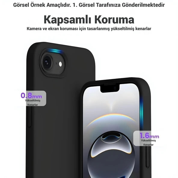 Samsung Galaxy A03 Uyumlu Kamera Çıkıntılı Silinebilir Leke Tutmaz İçi Kadife Lansman Kılıf - 9