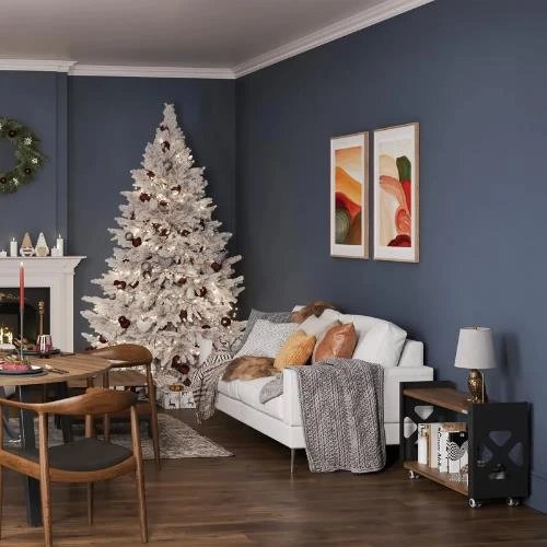 Tekerlekli Raf Ünitesi 2 Katlı Banyo Rafı Mutfak Rafı Ofis Rafı Servis Sehpası Organizer (kahve) - 7