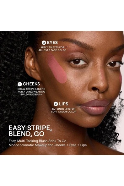 Nudestix Nudies Blush Mat Allık Stick Bubba 7GR - 5